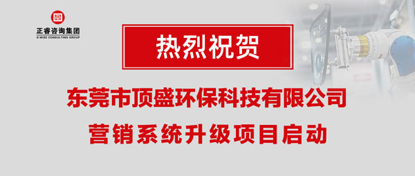 東莞市頂盛環(huán)?？萍加邢薰緺I銷系統(tǒng)升級項(xiàng)目啟動