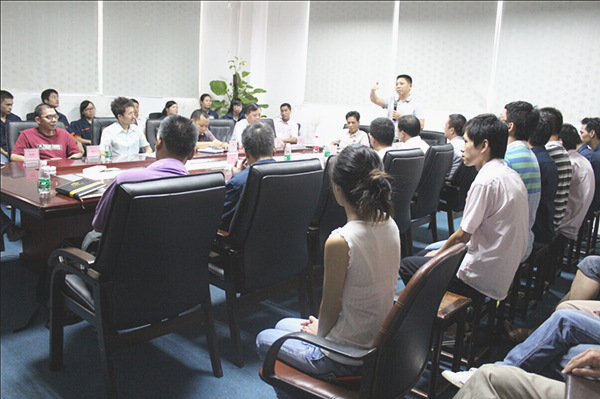 2014年9月30日，今泰管理升級(jí)誓師大會(huì)召開