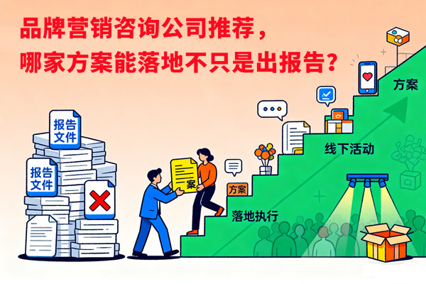品牌營銷咨詢公司推薦，哪家方案能落地不只是出報告？