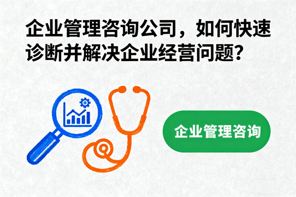 企業(yè)管理咨詢公司，如何快速診斷并解決企業(yè)經(jīng)營問題？