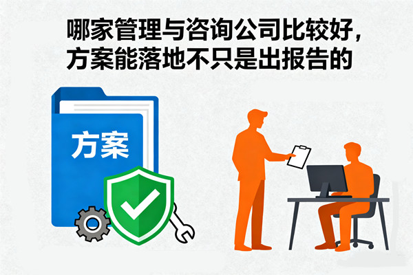 哪家管理與咨詢公司比較好，方案能落地不只是出報告的