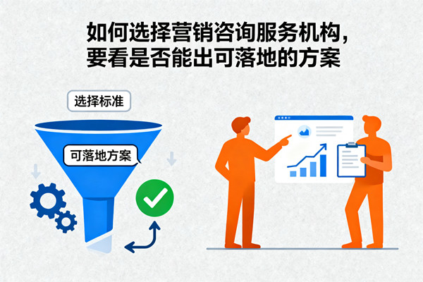 如何選擇營銷咨詢服務(wù)機構(gòu)，要看是否能出可落地的方案