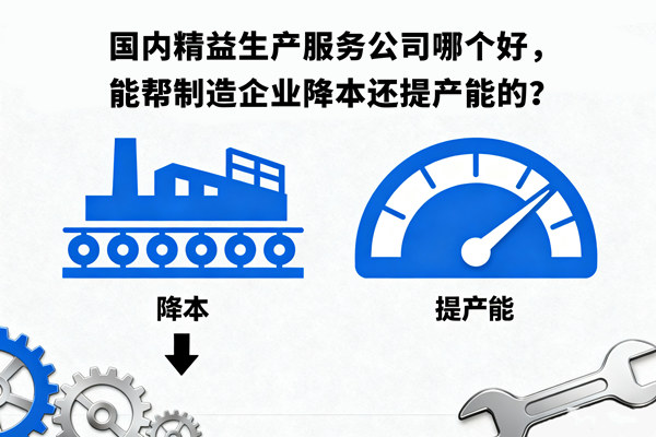 國內精益生產服務公司哪個好，能幫制造企業(yè)降本還提產能的？