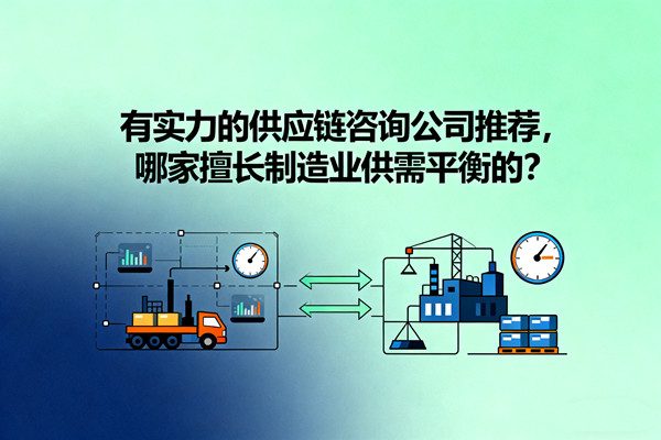 有實力的供應鏈咨詢公司推薦，哪家擅長制造業(yè)供需平衡的？