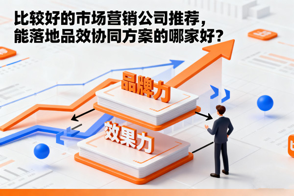 比較好的市場營銷公司推薦，能落地品效協(xié)同方案的哪家好？