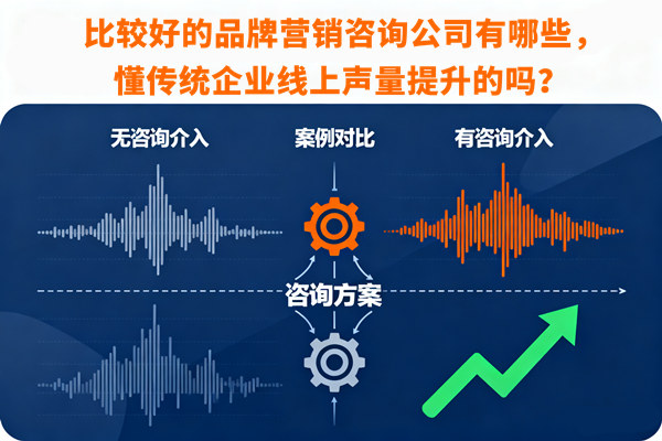 比較好的品牌營銷咨詢公司有哪些，懂傳統(tǒng)企業(yè)線上聲量提升的嗎？