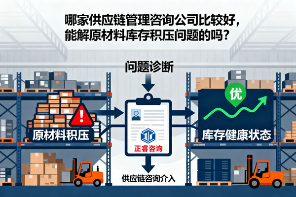 哪家供應鏈管理咨詢公司比較好，能解原材料庫存積壓問題的嗎？