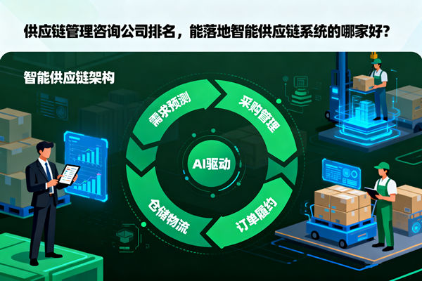 供應鏈管理咨詢公司排名，能落地智能供應鏈系統(tǒng)的哪家好？