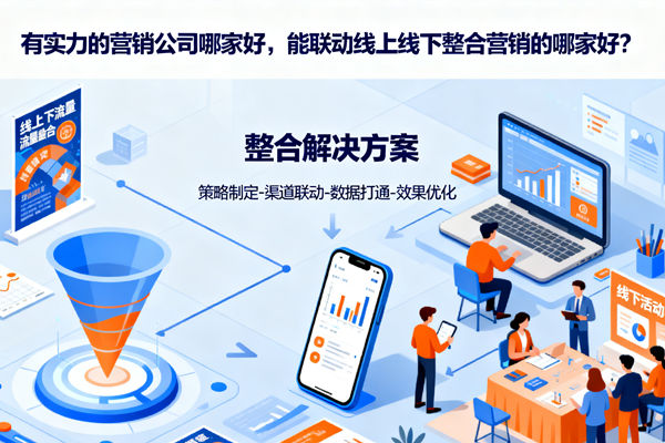 有實力的營銷公司哪家好，能聯(lián)動線上線下整合營銷的哪家好？