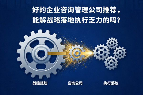 好的企業(yè)咨詢管理公司推薦，能解戰(zhàn)略落地執(zhí)行乏力的嗎？